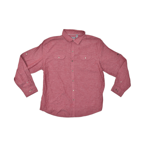 Van Heusen Big & Tall Size XXL Red Classic Fit Button Down Shirt - Picture 1 of 8